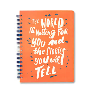 Notebook - World is Waiting Notebook