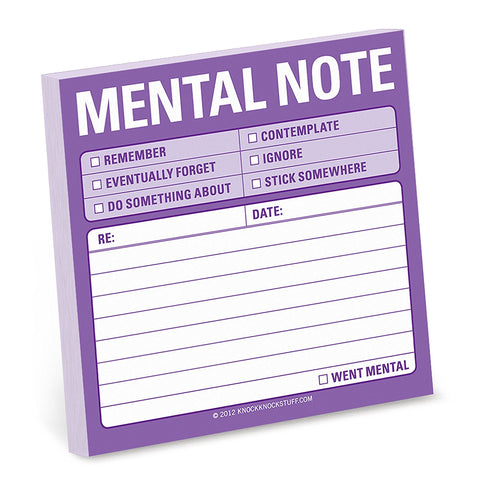 Notepad - Mental Note