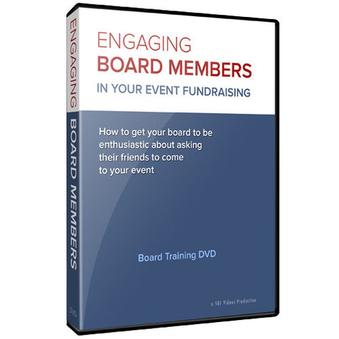 Engaging board members in your event fundraising