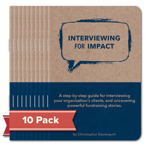 Booklet - Interviewing for Impact 10 pack