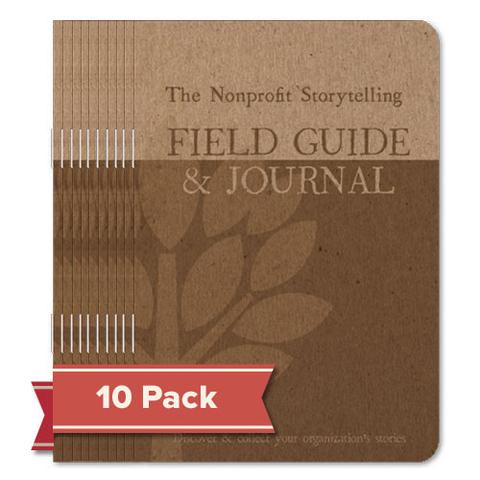Booklet - The Nonprofit Storytelling Field Guide & Journal - 10 pack